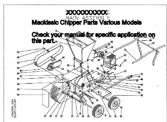 Mighty mac chipper parts manual